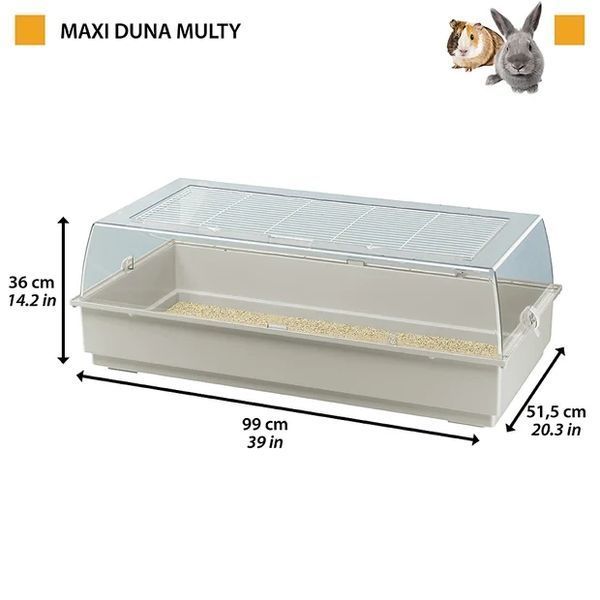 Клетка для хомяков морских свинок и кроликов Ferplast MAXI DUNA MULTY 99 x 51.5 x h 36 cm 57033499 фото
