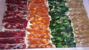 Рахат-лукум палички з арахісом асорті вага 1,5 кг 1521154207 фото