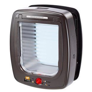 Дверка з мікрочіпом для великих кішок і маленьких собак SWING MICROCHIP LARGE Ferplast 26.5 x 16.2 x h 31.5 cм 72093012 фото