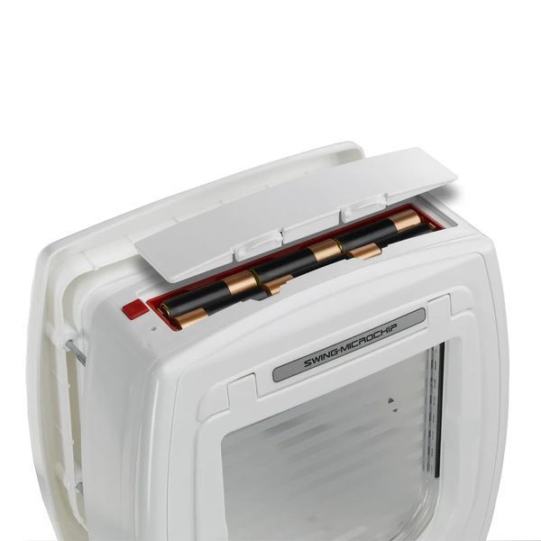 Дверці для кішок з системою прочитування мікрочіпів SWING MICROCHIP Ferplast 22.5 x 16.2 x h 25.2 cm 72090011 фото