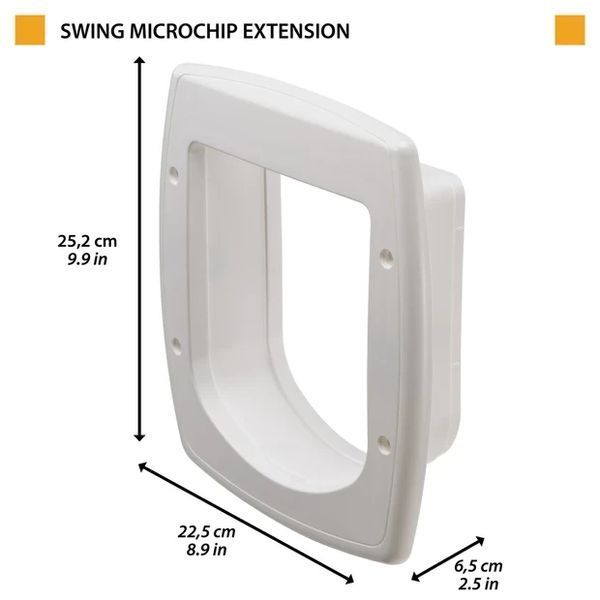 Тунель для дверей Swing Microchip 22.5 x 6.5 x h 25.2 cm 72115011 фото