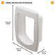 Тунель для дверей Swing Microchip 22.5 x 6.5 x h 25.2 cm 72115011 фото 2