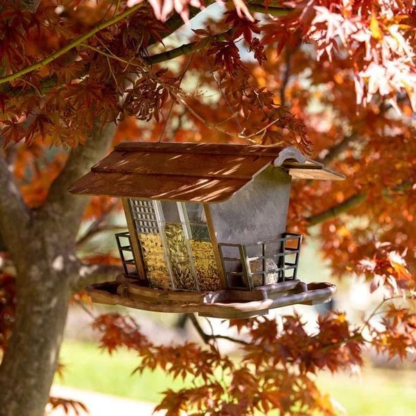 Вулична годівниця для диких птахів укриття для птахів JOK2 34 x 26 x h 23 cm 84536712 фото