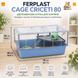 Клітка для хом'яка Ferplast Cage Criceti 80 двоповерхова з відкриваючимся дахом 57011811W2 фото 4