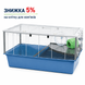 Клітка для хом'яка Ferplast Cage Criceti 80 двоповерхова з відкриваючимся дахом 57011811W2 фото 1