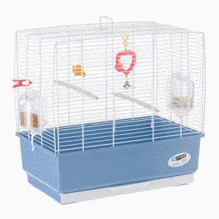 Клітка для птахів біла REKORD 2 Ferplast 52007811 фото