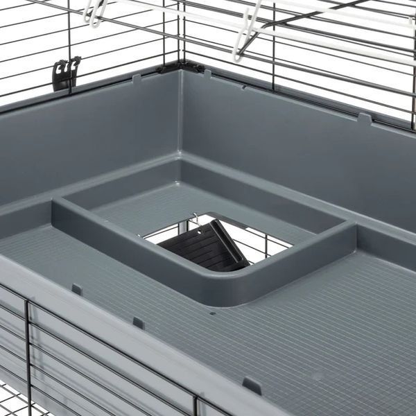 Клітка для кроликів двоповерхова підставка на колесах у комплекті RABBIT 120 57047817ZP фото