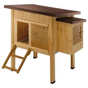 Курник Дерев'яний будиночок для курей 4 курей HEN HOUSE 10 124 x 98 x h 110 cm 57094500 фото
