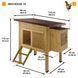 Курник Дерев'яний будиночок для курей 4 курей HEN HOUSE 10 124 x 98 x h 110 cm 57094500 фото 2