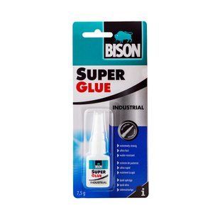Суперклей профессиональный экстрасильный Bison 7.5 г 6312671/6305575 фото