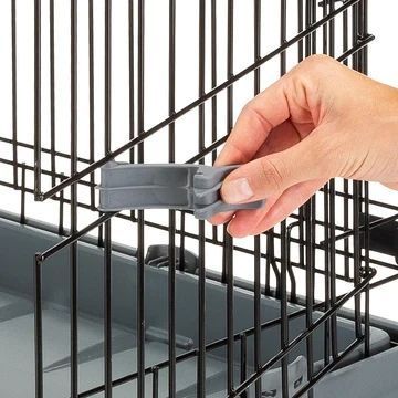 Металлическая клетка для собак до 20 кг c тремя дверцами на колесиках Superior 90 Ferplast 92 x 58.5 x h 62.5с 73188101 фото
