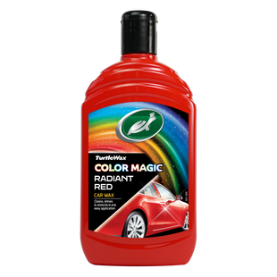 Поліроль для кузова з відновленням кольору Turtle Wax Color Magic Red червона 500 мл00 мл Чорний 52711 фото