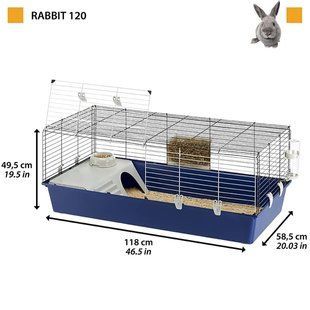 Клітка для середніх гризунів Ferplast (Ферпласт) Rabbit Greensun 120 розмір 118х58, 5х51, 5 57053070 фото