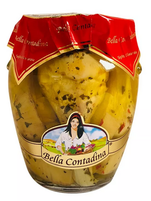 Артишоки на ніжці  гріль по сільському маслі Bella Contadina 580 мл Італія 12545 фото