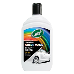Полироль для кузова с восстановлением цвета Turtle Wax Color Magic White белая 500 мл 53241 фото