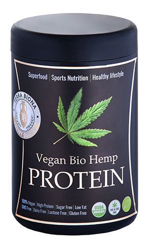 Протеїн органичний з коноплі Terra Biona Vegan Bio Hemp Protein 700гр 254452 фото