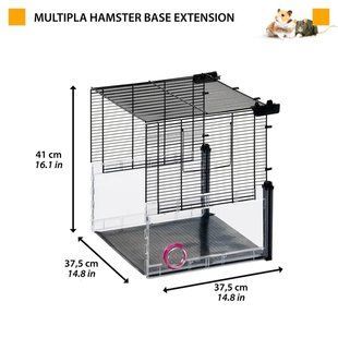Расширитель для клеток для мелких животных MULTIPLA HAMSTER ROOF EXTENSION от Ferplast 37.5*37.5*h41 57008017 фото