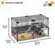 Многоэтажная клетка для хомяков и мышей MULTIPLA HAMSTER 72.5 x 37.5 x h 42 cm 57007217 фото 3