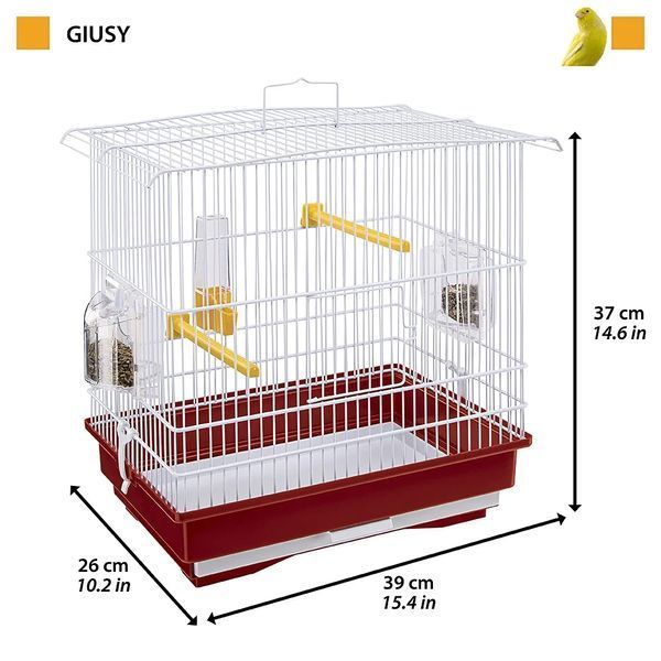 Клітка для маленьких птахів GIUSY Ferplast 52008514 фото