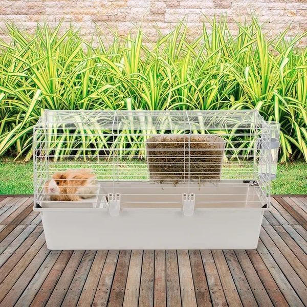 Клетка Ferplast для морских свинок с открывающейся дверкой CAVIE 80 размер 77 x 48 x h 42 cm 57054070W2 фото