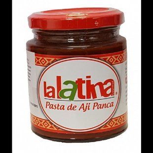 Паста из перца ахи панка красная La Latina , Pasta de aj&iacute; panca La Latina 225 гр Перу 1551160198 фото