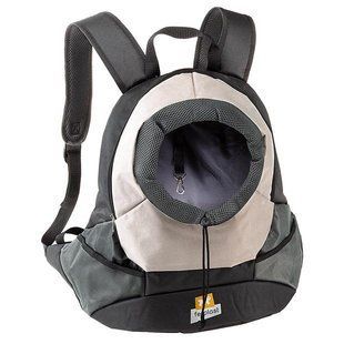 Рюкзак перенесення для маленьких собак KANGOO 37 x 16 x h 36,5 cm сірий SKU: 85748121 фото